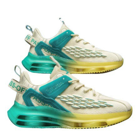 Men's Mesh Leisure Running Shoes Air Cushion Daddy Tide Shoes - Hiccupzz