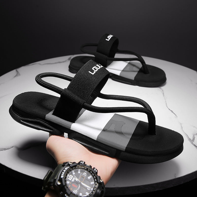 Men Sandals Outdoor Sport Flip Flops Comfort Casual Thong Beach Shoes - Hiccupzz