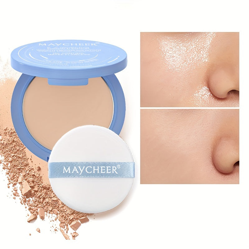 3 colors Matte Face Powder - Long Lasting Oil Control Setting Powder for Flawless Makeup with Puff Included - Hiccupzz