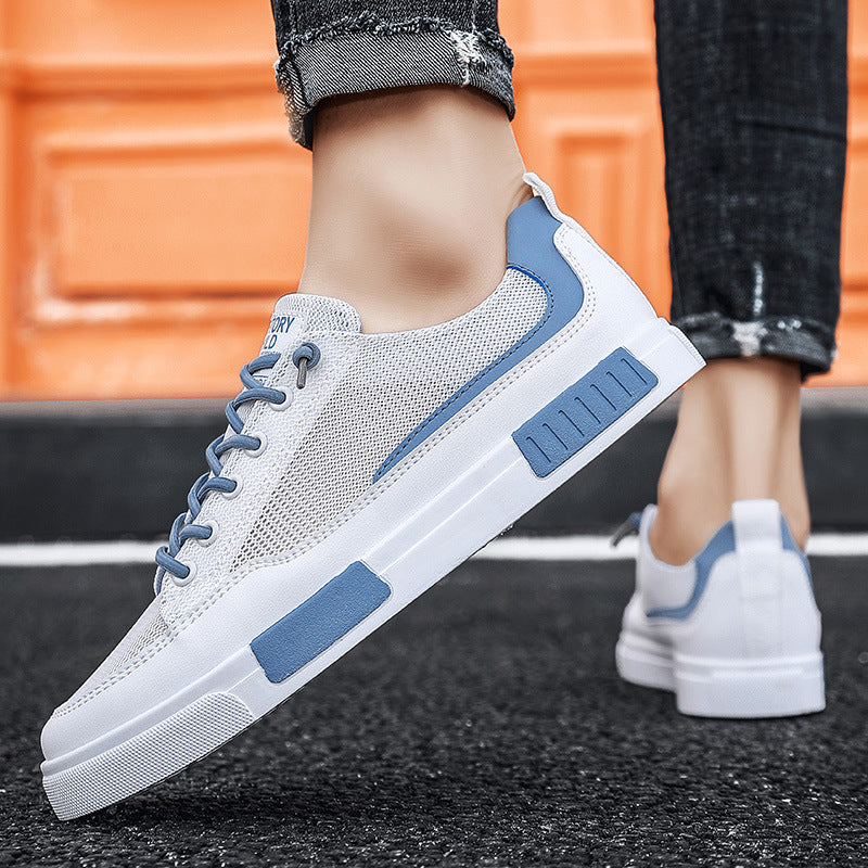 Men's Shoes Summer Breathable Mesh Thin Hollow Sports Casual Shoes - Hiccupzz