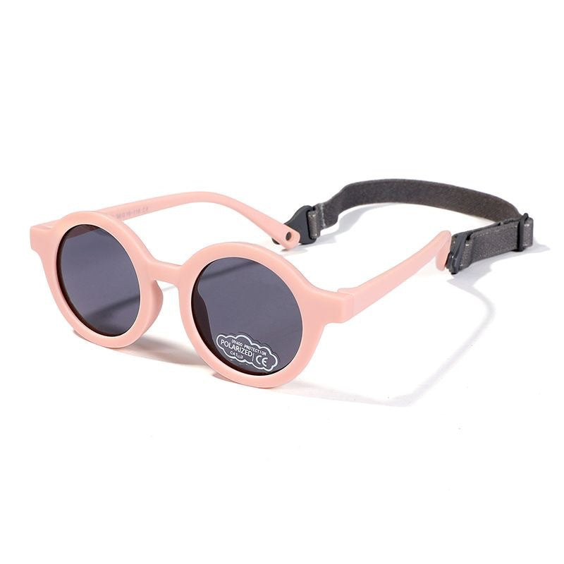 Children's Silicone Sunglasses 0-3 Years Old Children Cute - Hiccupzz