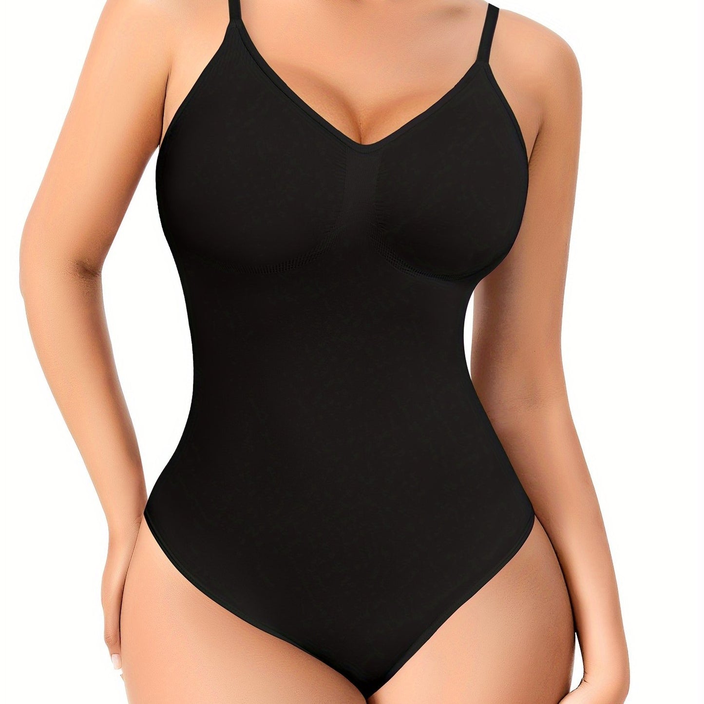 Slimming Shapewear Bodysuit for Women Tummy Control Sculpting Body Shaper Thong Bodysuit Shaping Tank Tops - Hiccupzz