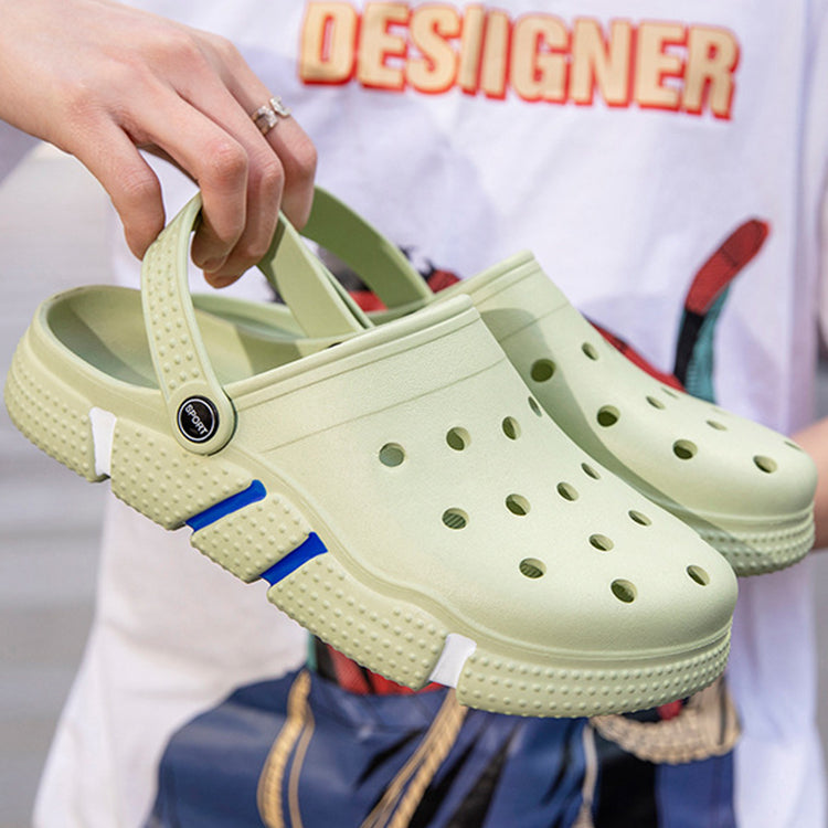 Men Sandals Summer Hole Shoes Beach Slippers - Hiccupzz