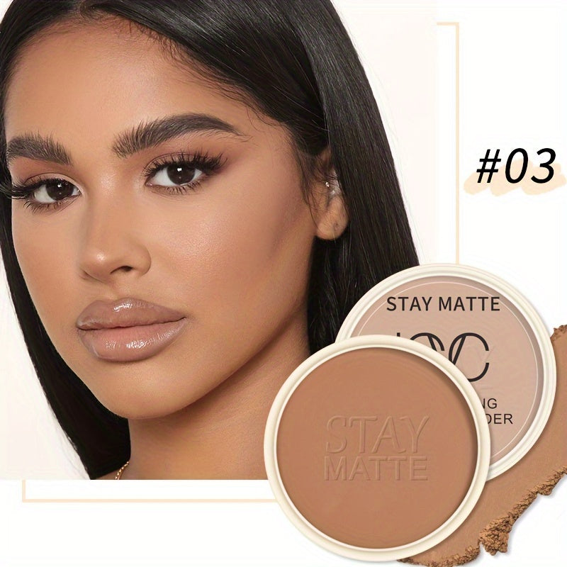 Flawless Matte Finish Setting Powder - Waterproof, Oil-Control & Pore-Blurring, Brightens All Skin Tones - Hiccupzz