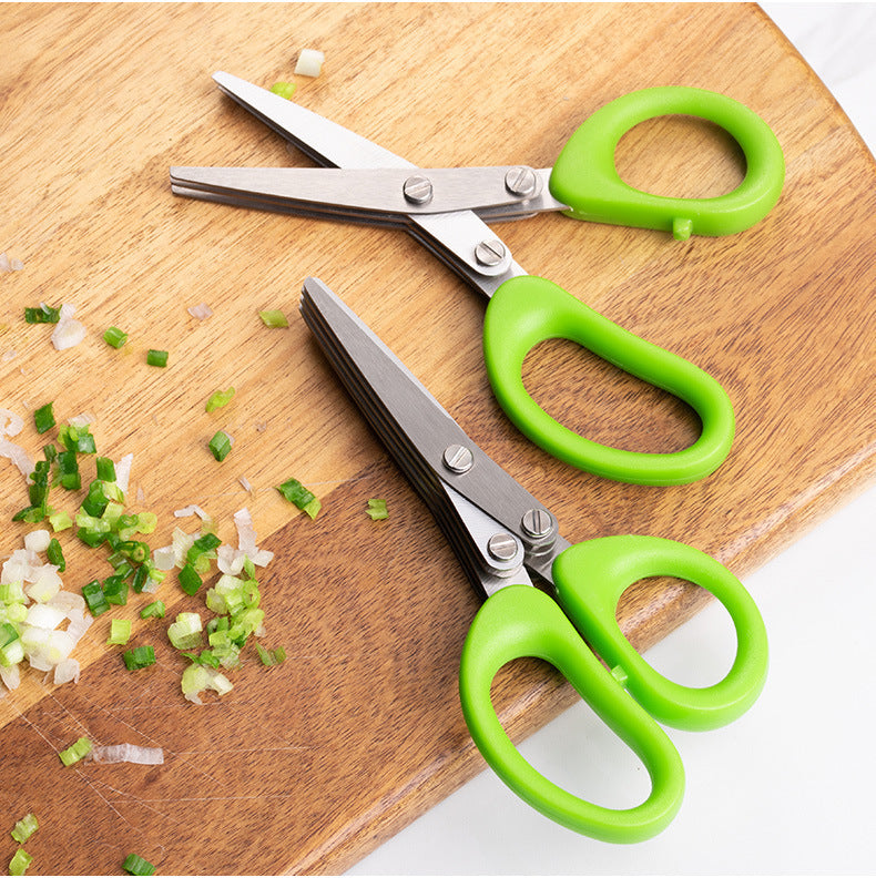 Kitchen Multifunctional Stainless Steel Scissors - Hiccupzz