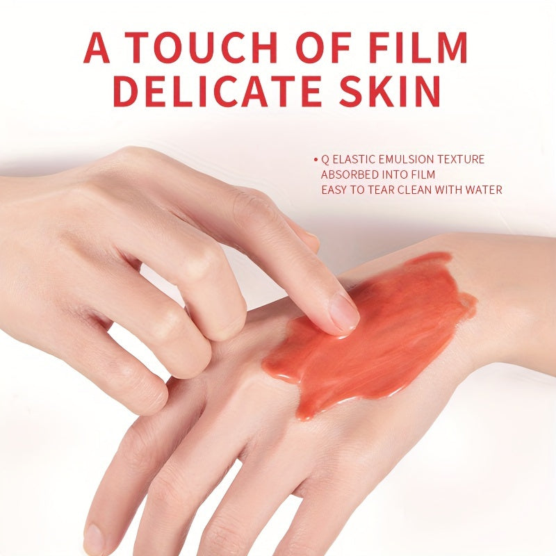 6g*10pcs Rose Collagen Soft Mask - Moisturizing and Cleansing Peeling Mask for Smooth, Hydrated Skin with Reduced Blemishes and Smooth Pores - Portable Packaging Included - Hiccupzz