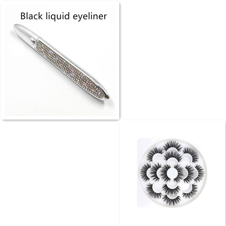 False Eyelashes Self-adhesive Eyeliner Multicolor - Hiccupzz