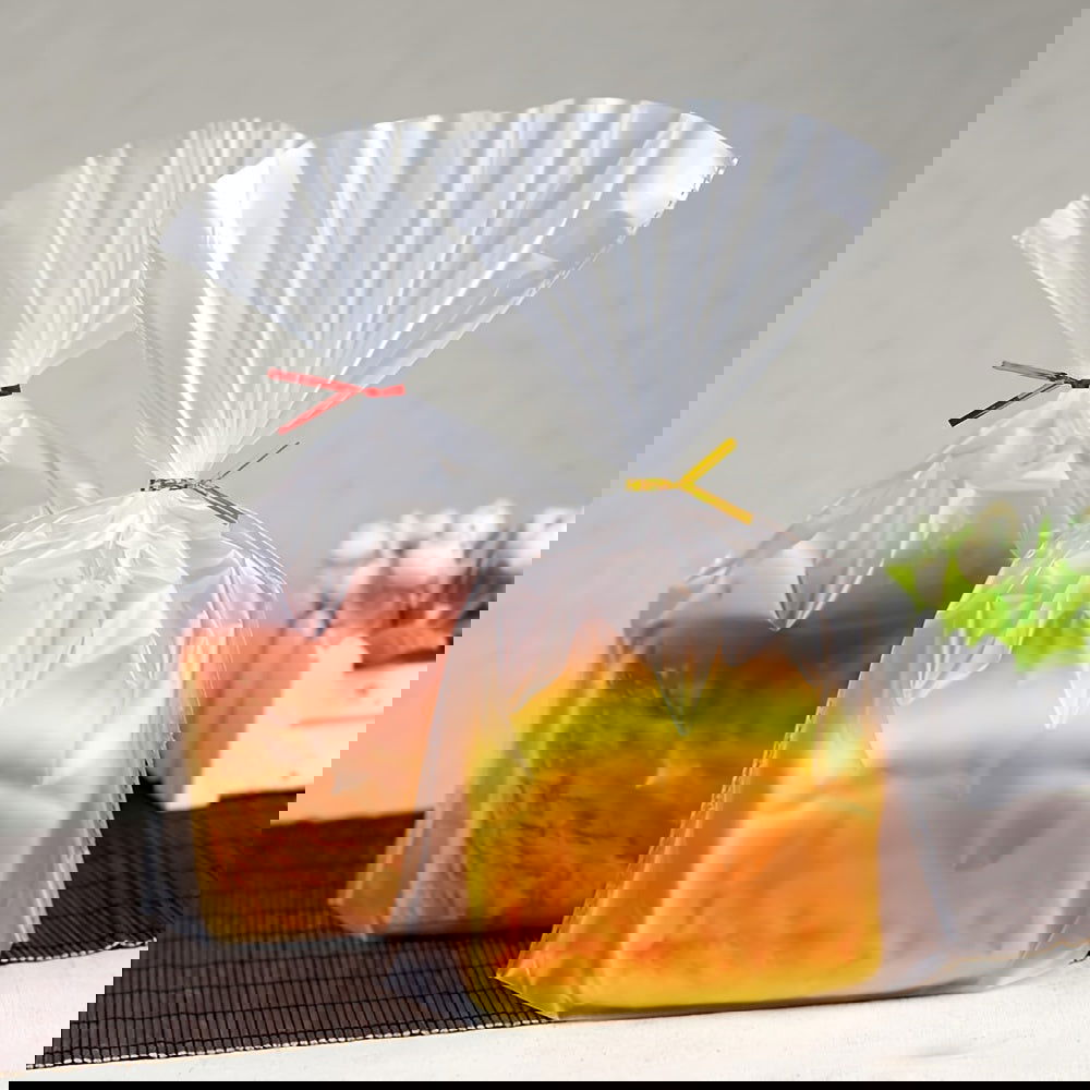 100 Pcs Metallic Twist Ties : Colored Spiral Ties for Cellophane Party Bags and Candy Bags - 10cm/3.97in, Available in 8 Colors - Hiccupzz