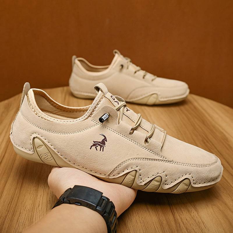 Men's Casual Shoes 39-48 Size Soft Flats Fashion High Quality Loafers Shoes - Hiccupzz