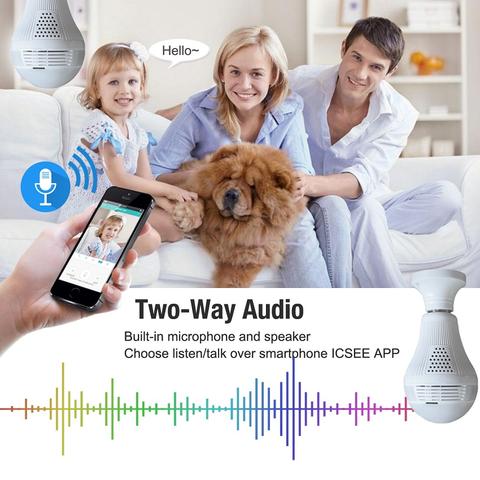 LED Light Bulb Spy Camera - Hiccupzz