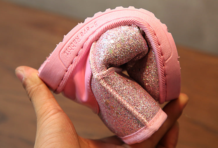 Children's snow boots in sequins - Hiccupzz