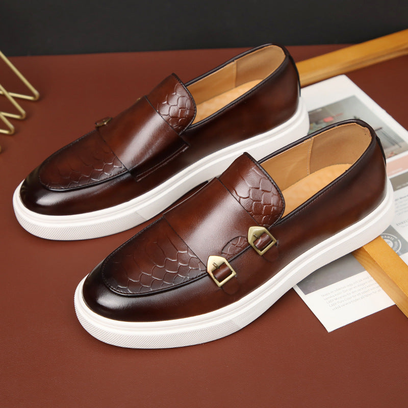 Men's Summer New Fashion Casual Leather Shoes - Hiccupzz