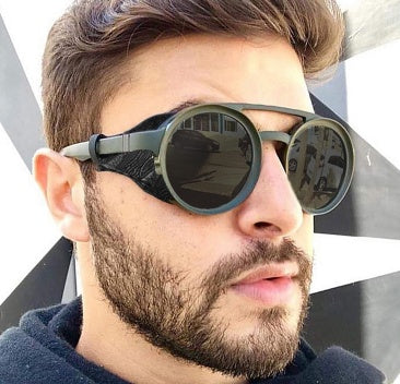 Windproof big frame sunglasses steampunk sunglasses - Hiccupzz