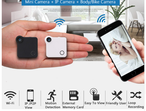 Wireless wifi mini camera - Hiccupzz
