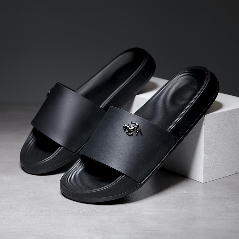 Slip-on Slippers Men's Fashionable Thick-soled Waterproof - Hiccupzz