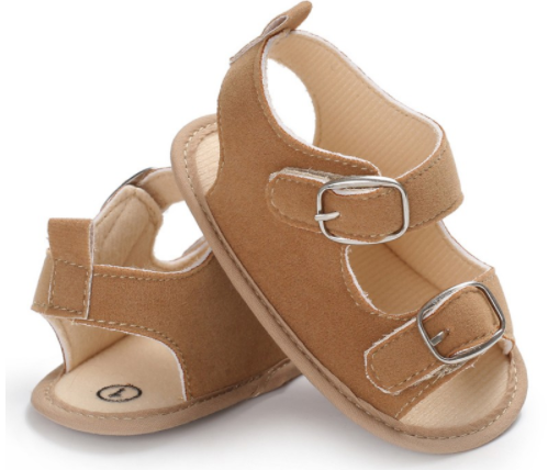 6-12 months handmade light baby sandals 0-1 soft bottom summer BB cloth baby toddler shoes - Hiccupzz