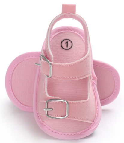 6-12 months handmade light baby sandals 0-1 soft bottom summer BB cloth baby toddler shoes - Hiccupzz