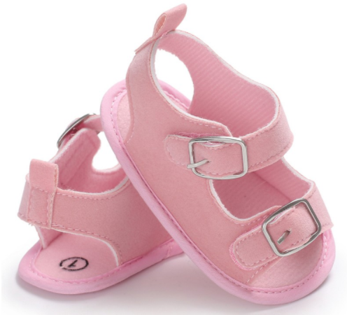 6-12 months handmade light baby sandals 0-1 soft bottom summer BB cloth baby toddler shoes - Hiccupzz