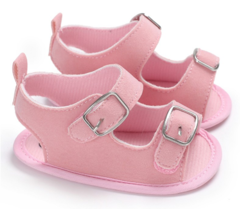 6-12 months handmade light baby sandals 0-1 soft bottom summer BB cloth baby toddler shoes - Hiccupzz