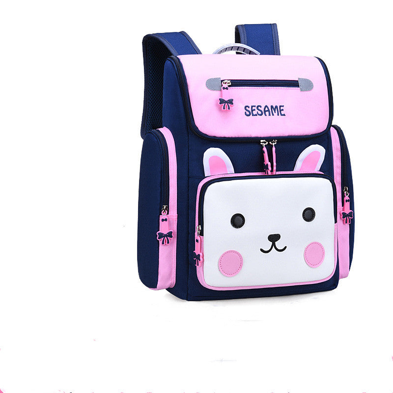 Cartoon Schoolbag Shoulders Lightweight Cute Children Waterproof Bag - Hiccupzz