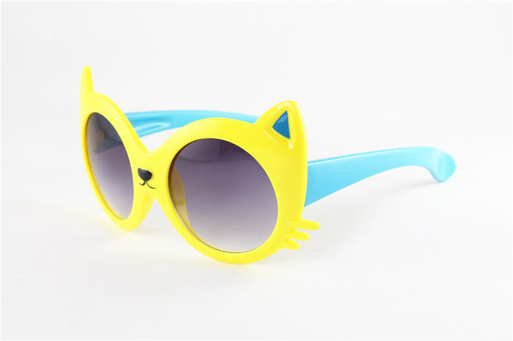 Fashion Cat Eye Children Sunglasses Gradient Color - Hiccupzz