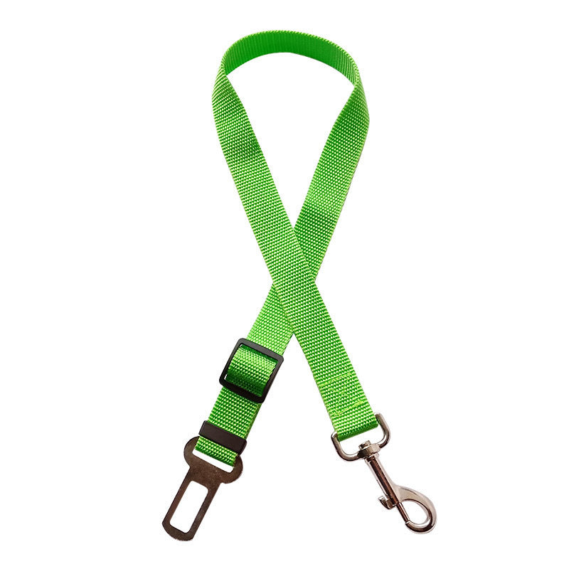 Adjustable Pet Cat Dog Car Seat Belt Pet Seat Vehicle Dog Harness Lead Clip Safety Lever Traction Dog Collars Dogs Accessoires Pets Products - Hiccupzz