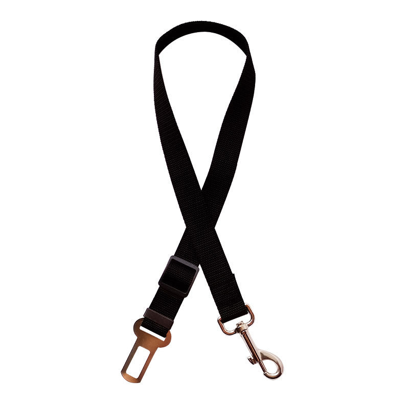 Adjustable Pet Cat Dog Car Seat Belt Pet Seat Vehicle Dog Harness Lead Clip Safety Lever Traction Dog Collars Dogs Accessoires Pets Products - Hiccupzz