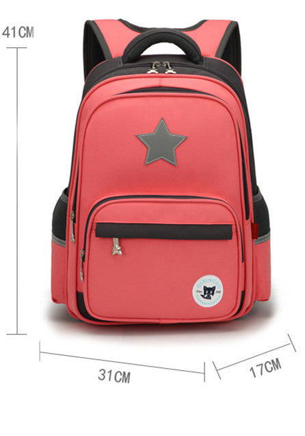 Seven Star Fox Primary School Boys and Girls Children's School Bags Grade Sixteen School Bag Backpack Custom Printed Logo - Hiccupzz