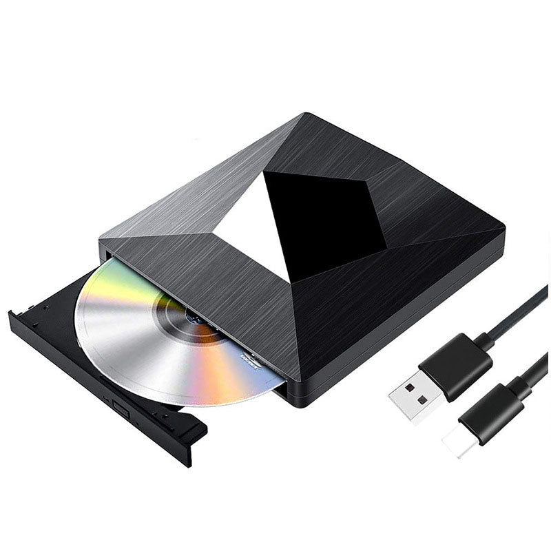 Computer External Mobile External Burning Optical Drive Tray Drive Disc Dvd Burner - Hiccupzz