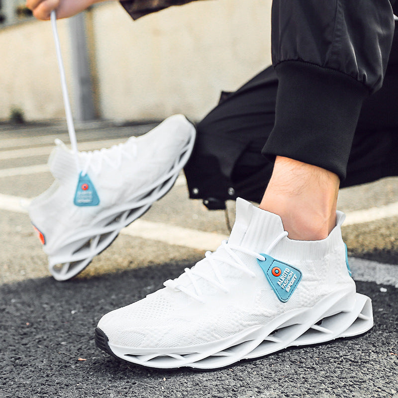 Men's Shoes Mesh Knives Sole Sneakers - Hiccupzz