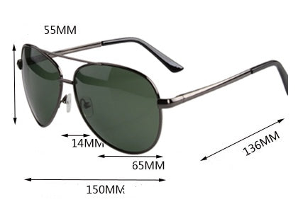 Sunglasses Men's New Sunglasses Trendy Driver Mirror Driving Driving Glasses Men's Fishing Polarized Sunglasses - Hiccupzz