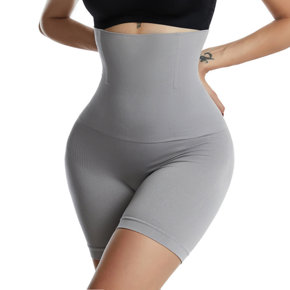 Womens High Waist Firm Tummy Control Shapewear Shorts Bodysuit - Seamless Mid-Thigh Slimmer - Comfortable Panty Style for a Sleek Silhouette - Ideal for Ladies - Hiccupzz