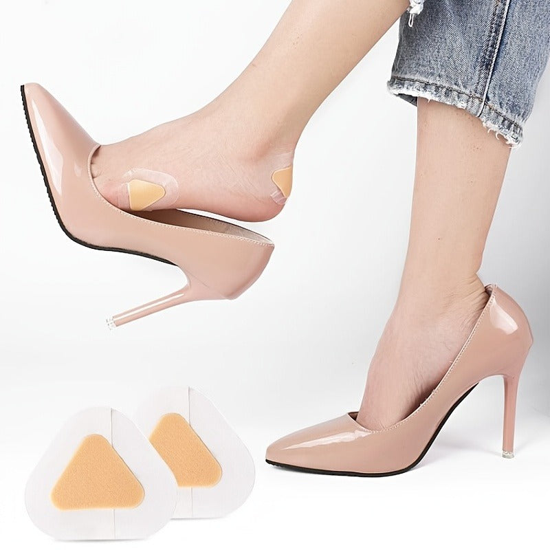 Gel Heel Protectors: Sticky Blister Pads and Heel Liner Shoe Stickers for Foot Care (10/20 pcs) - Hiccupzz