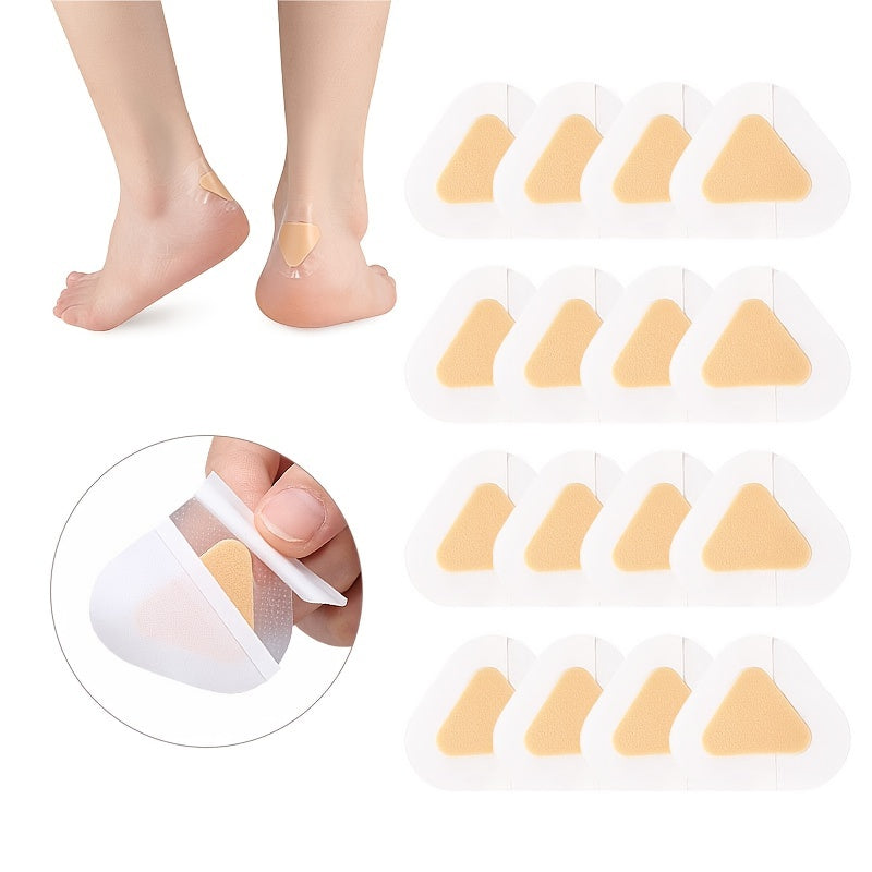 Gel Heel Protectors: Sticky Blister Pads and Heel Liner Shoe Stickers for Foot Care (10/20 pcs) - Hiccupzz