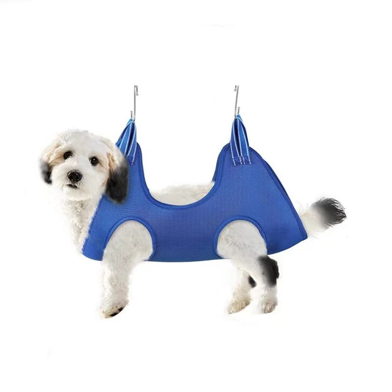 Pet Grooming Hammock For Dog & Cat, Cat Hammock Restraint Bag For Bathing Trimming Nail Clipping - Hiccupzz