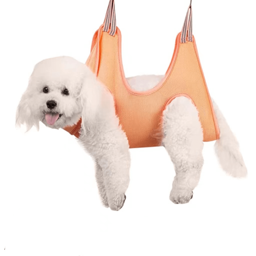 Pet Grooming Hammock For Dog & Cat, Cat Hammock Restraint Bag For Bathing Trimming Nail Clipping - Hiccupzz