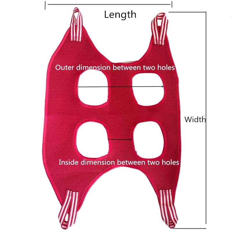 Pet Grooming Hammock For Dog & Cat, Cat Hammock Restraint Bag For Bathing Trimming Nail Clipping - Hiccupzz