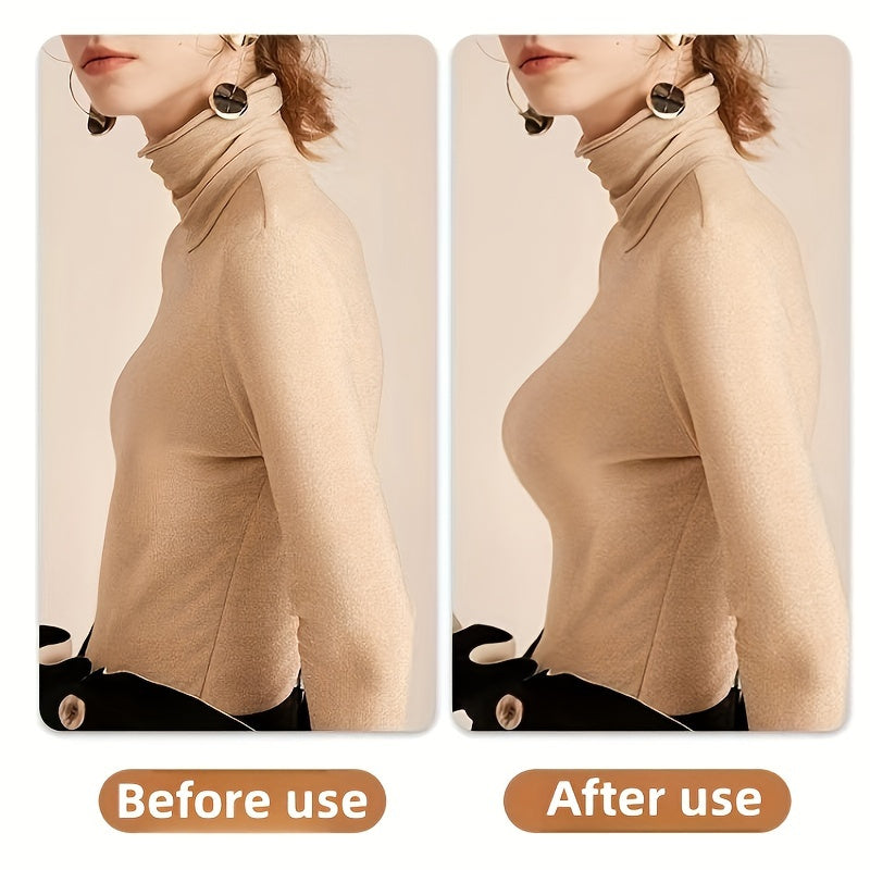 Invisible Front Buckle Breast Lift Pasties - Self-Adhesive Nipper Covers for Women's Lingerie & Underwear - Enhance Your Natural Shape and Boost Confidence - Hiccupzz