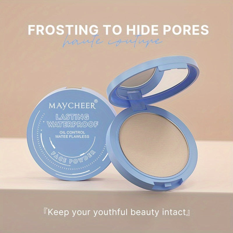 3 colors Matte Face Powder - Long Lasting Oil Control Setting Powder for Flawless Makeup with Puff Included - Hiccupzz