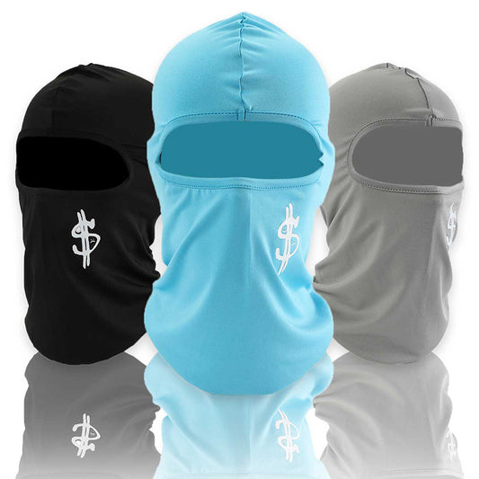 UV Protection Punk Style Balaclava – Dollar Print Breathable Full Face Mask Helmet Liner for Cycling, Skiing, Hiking, Fishing, and Outdoor Sports - Hiccupzz