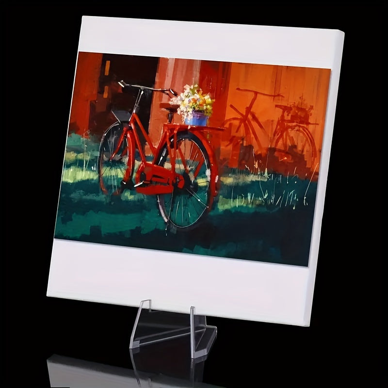 Acrylic Easel Stands: Clear Mini Display Holders (2/6/10/12 pcs) for Coins, Pocket Watches, Capsules, and Medals - Hiccupzz