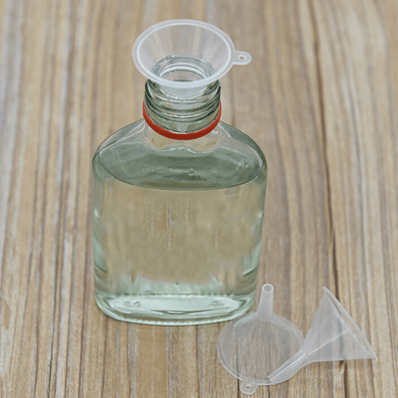 Mini Plastic Funnels (10-Pack): Multipurpose for Bottle Filling, Essential Oils, Perfume, Spices, Sand Art, and Powder Transfer - Hiccupzz