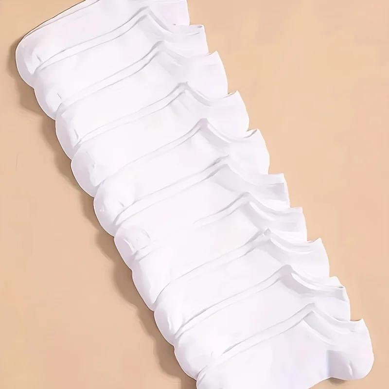 Unisex Low Cut Ankle Socks - 10/20/40 Pairs, Black, White, Grey - Hiccupzz