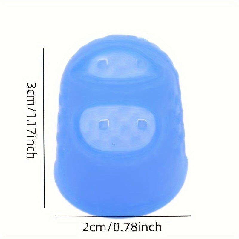 5/10pcs Thick Silicone Finger Cots – Money Counting and Page Turning Grip - Hiccupzz