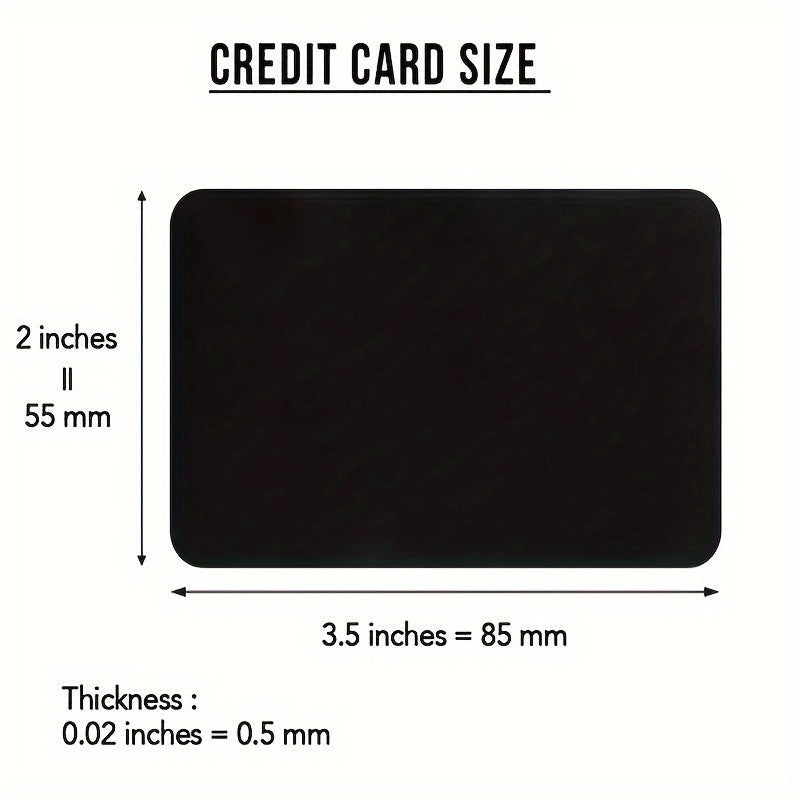 Personalized Engraved Aluminum Wallet Insert Card: "Love You" Romantic Gift for Boyfriend or Husband for Anniversary and Valentine's Day - Metal, Age 14+ - Hiccupzz
