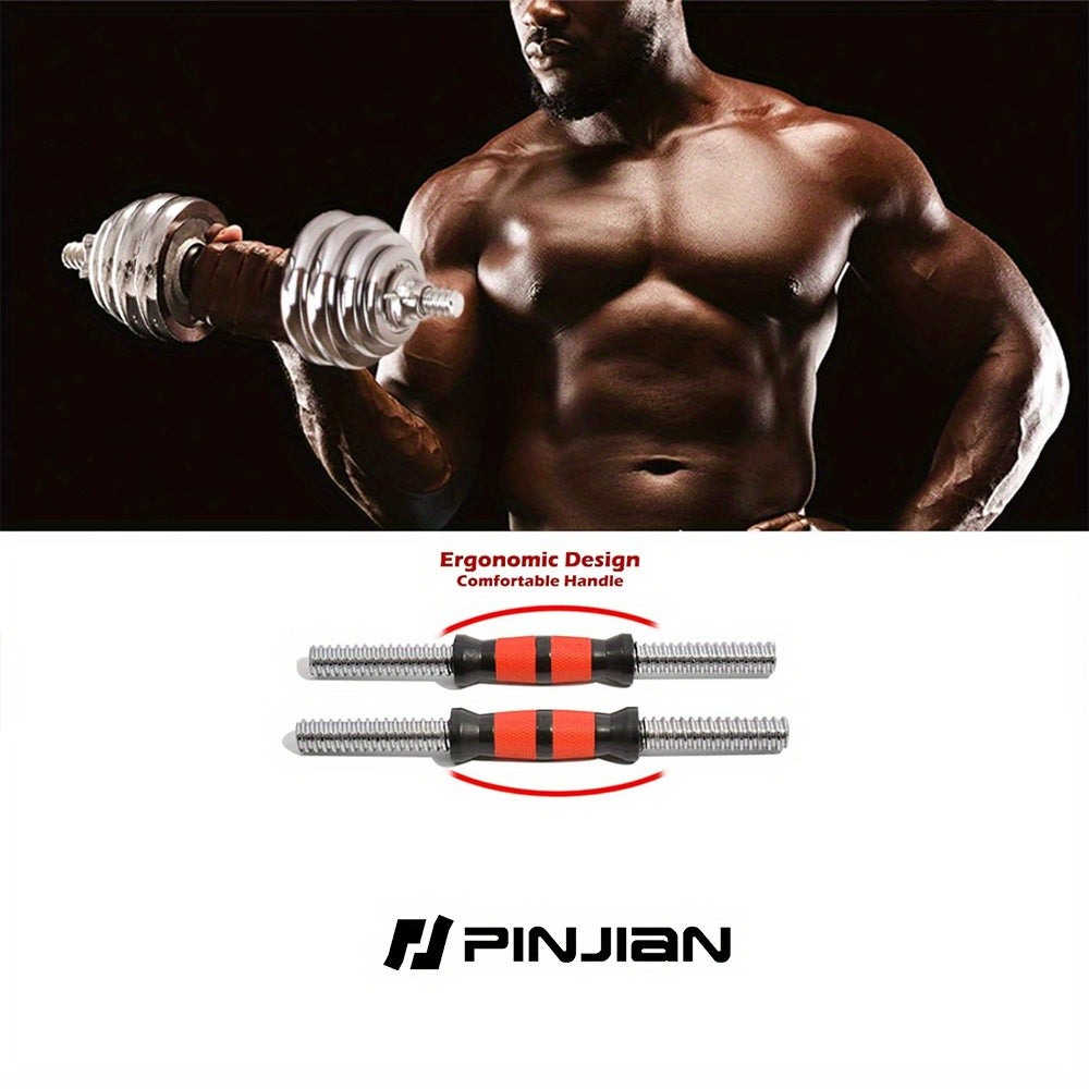 Adjustable Dumbbell Set - Foam Handles, Cast Iron Weights, Anti-Slip Grip, Home Gym Equipment - Hiccupzz