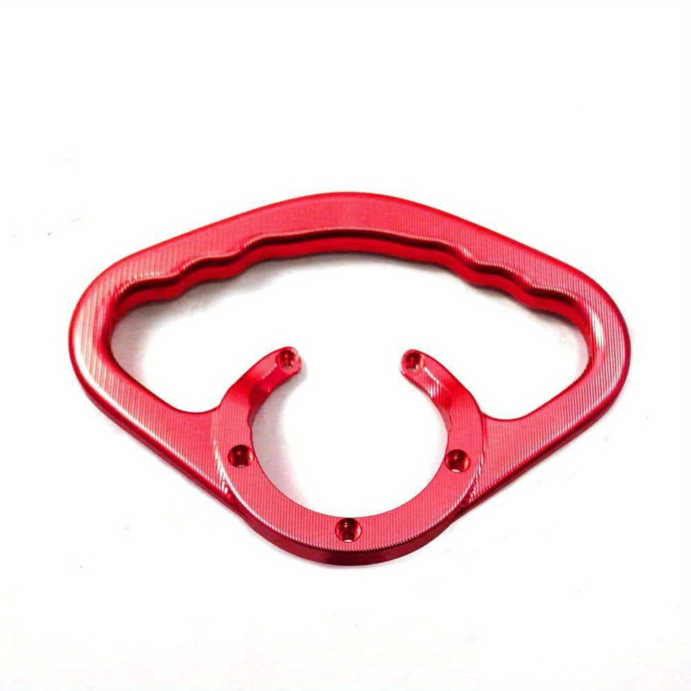 Kawasaki Passenger Fuel Tank Handle - Aluminum Alloy Armrest for Z800, Z1000, ER-6N, ER-6F, Ninja 300, ZX-6R, ZX-10R, ZZR1400 - Available in Black, Red, Blue, Green - Hiccupzz