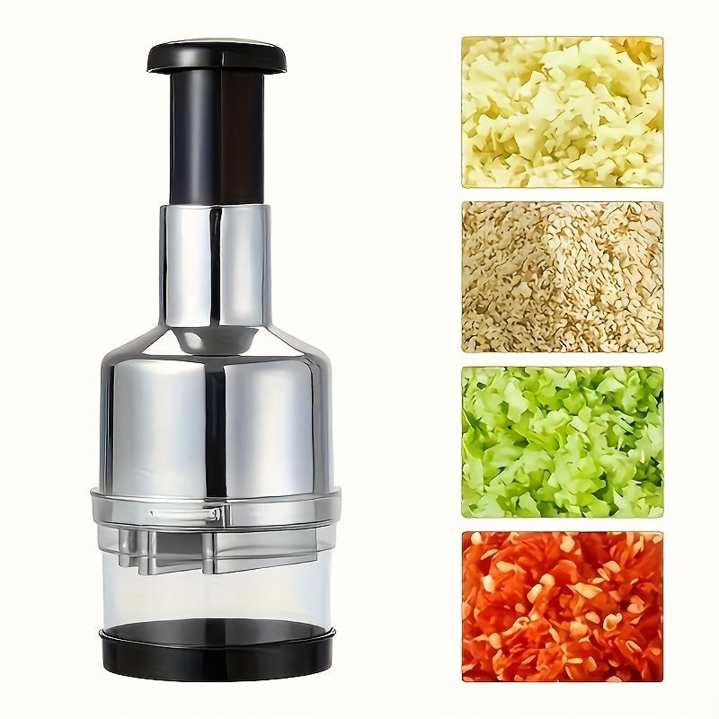 1 Pc Manual Garlic Press & Food Chopper
