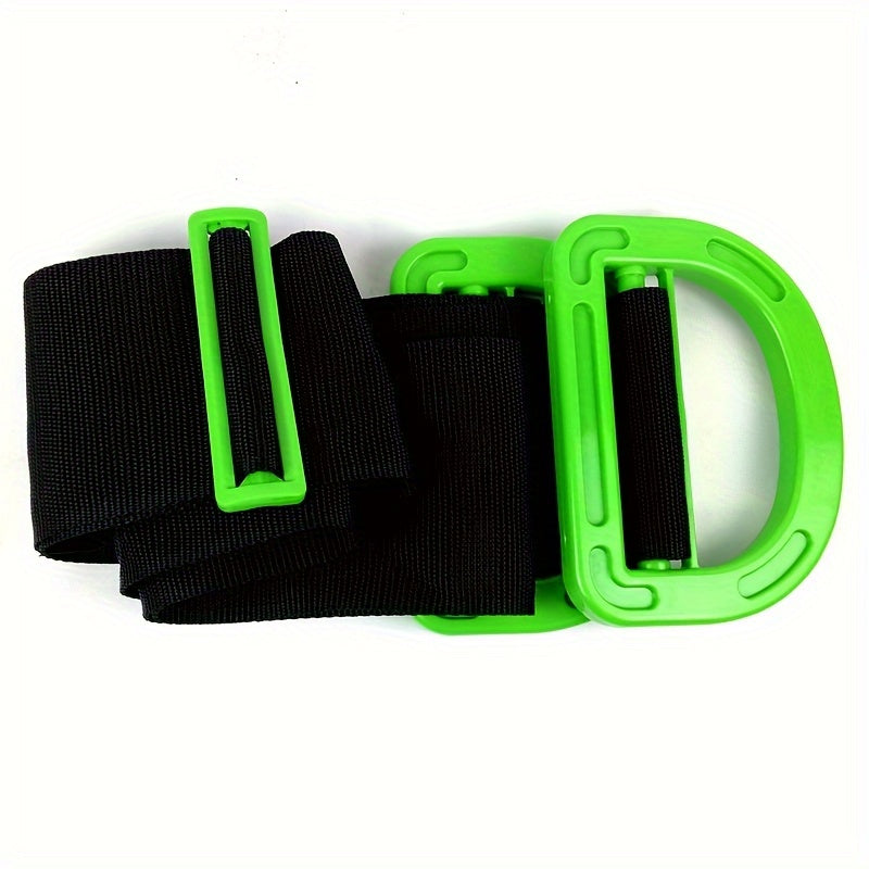 Adjustable Heavy-Duty Moving and Lifting Straps - 600 lbs Capacity, Furniture & Object Carrier with Ergonomic Handle for Safe and Easy Maneuvering - Hiccupzz