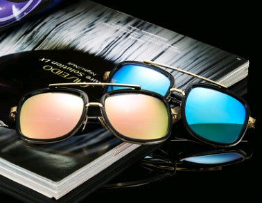 Sunglasses metal trend street shooting retro sunglasses fashion sunglasses - Hiccupzz